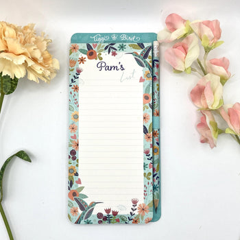Tiggi & Bird - Individually Named Magnetic Shopping List Pad