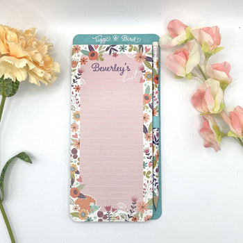 Tiggi & Bird - Individually Named Magnetic Shopping List Pad