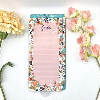 Tiggi & Bird - Individually Named Magnetic Shopping List Pad
