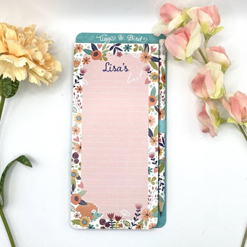 Tiggi & Bird - Individually Named Magnetic Shopping List Pad