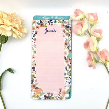 Tiggi & Bird - Individually Named Magnetic Shopping List Pad