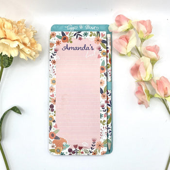 Tiggi & Bird - Individually Named Magnetic Shopping List Pad