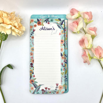 Tiggi & Bird - Individually Named Magnetic Shopping List Pad