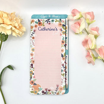 Tiggi & Bird - Individually Named Magnetic Shopping List Pad
