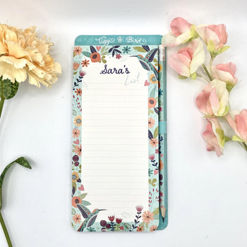 Tiggi & Bird - Individually Named Magnetic Shopping List Pad