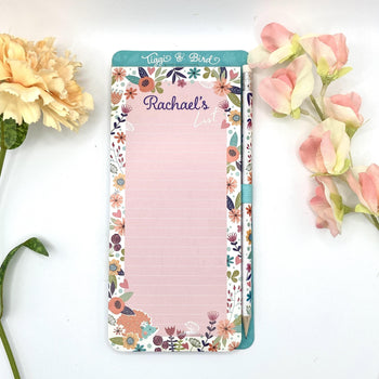 Tiggi & Bird - Individually Named Magnetic Shopping List Pad