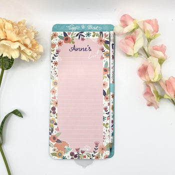 Tiggi & Bird - Individually Named Magnetic Shopping List Pad