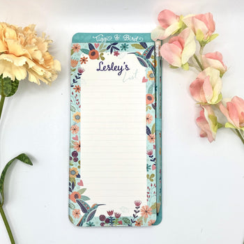 Tiggi & Bird - Individually Named Magnetic Shopping List Pad