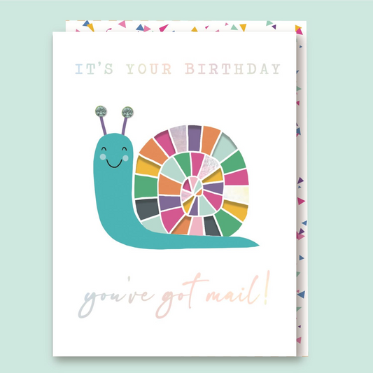 Sorbet Sunshine Birthday Card - You've Got Snail Mail