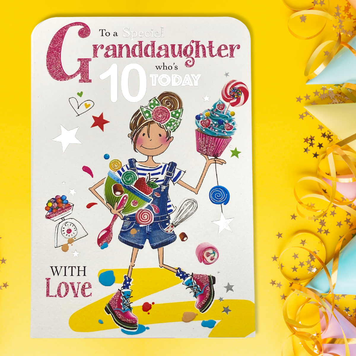 granddaughter age 10 front image with baking girl