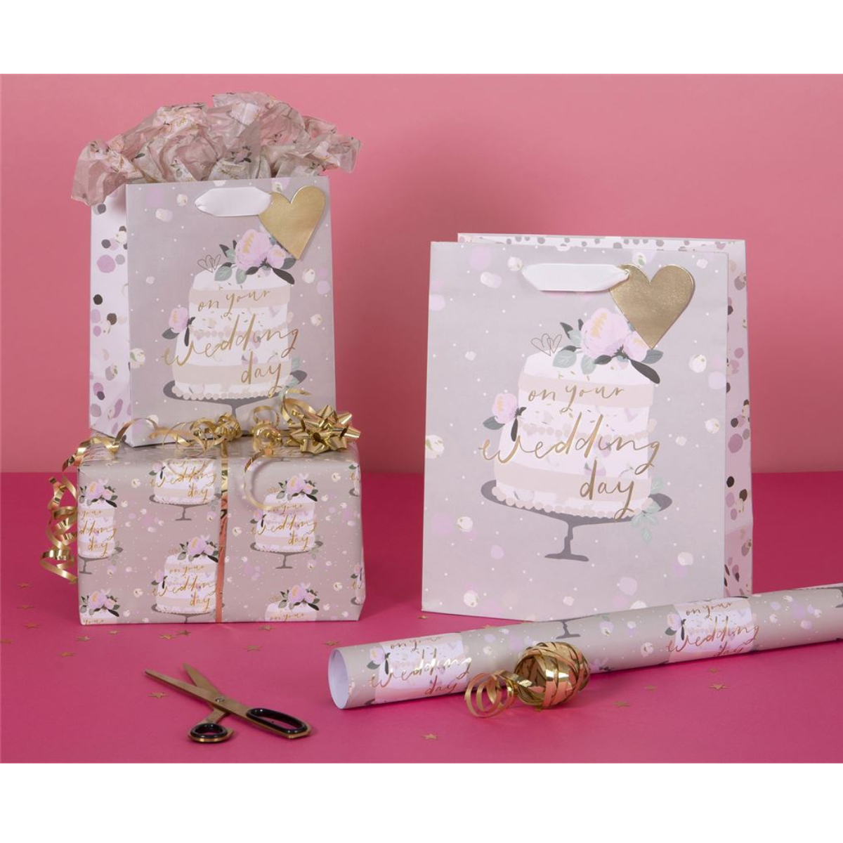 Gift Bag Collection Wedding Cake