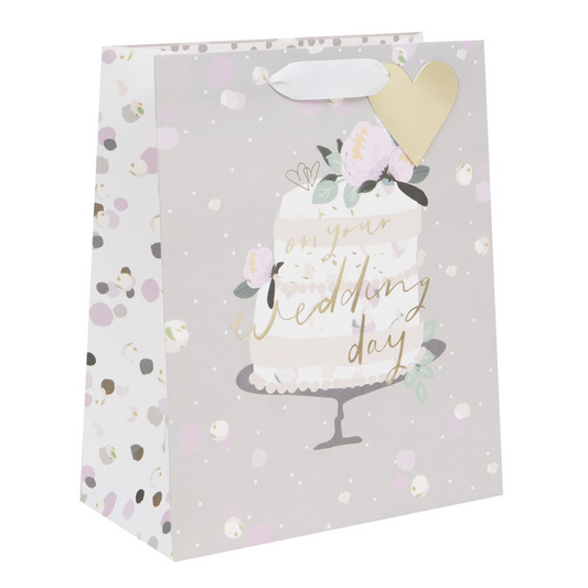 Gift Bag Large - Wedding Cake Front Image