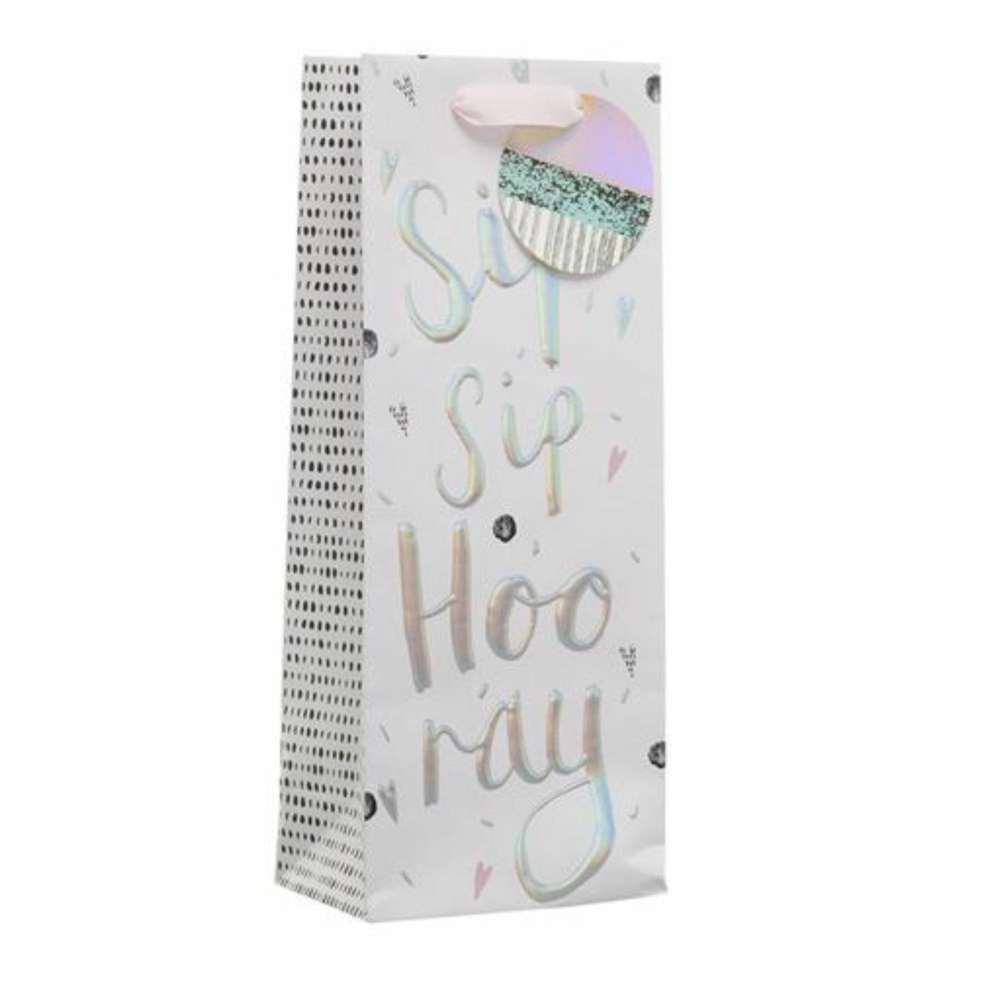 Gift Bag - Bottle Bag Confetti Cocktail Front Image