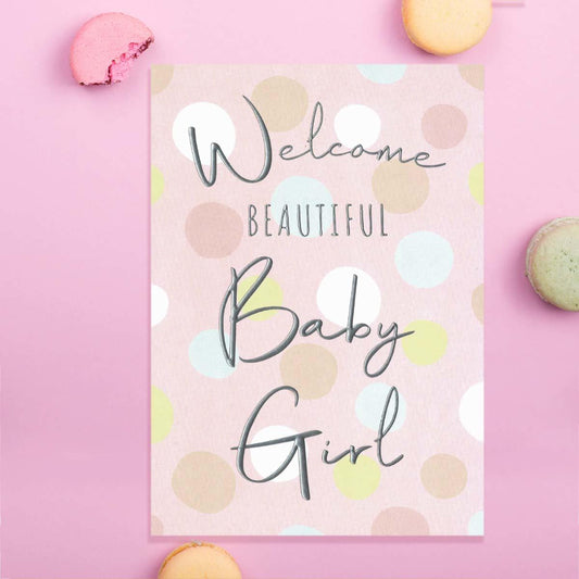 Image Of Baby Girl Design Displayed