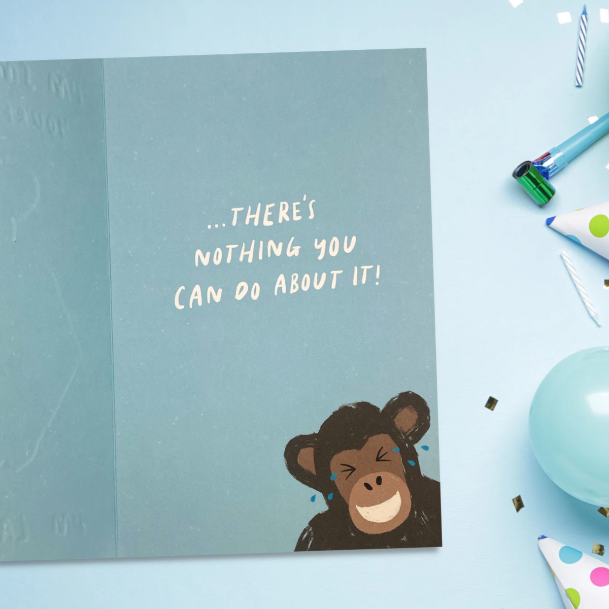 Dad Birthday - I'm Smiling Colour Inside Image