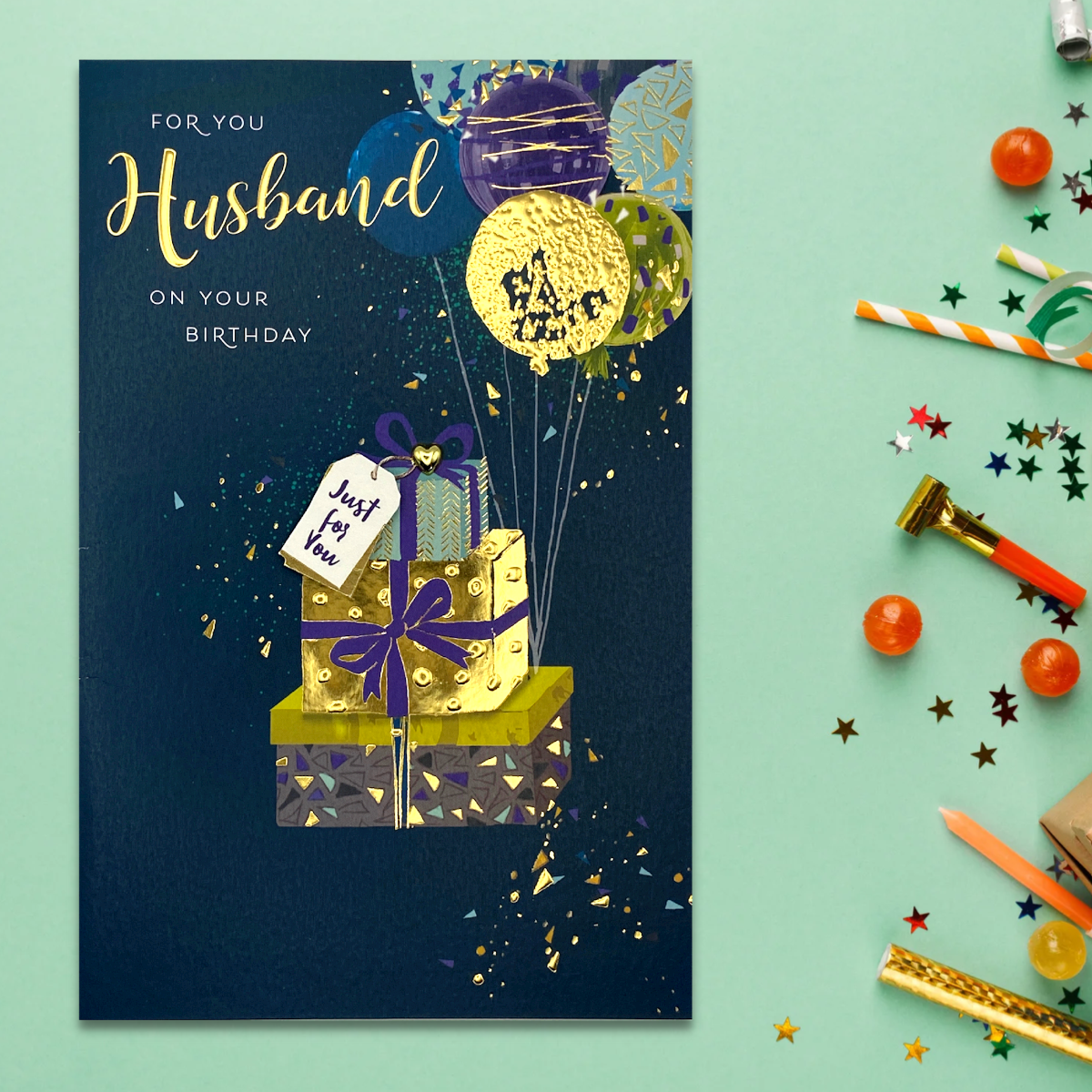 Husband Birthday - Decoupage Gifts Front Image