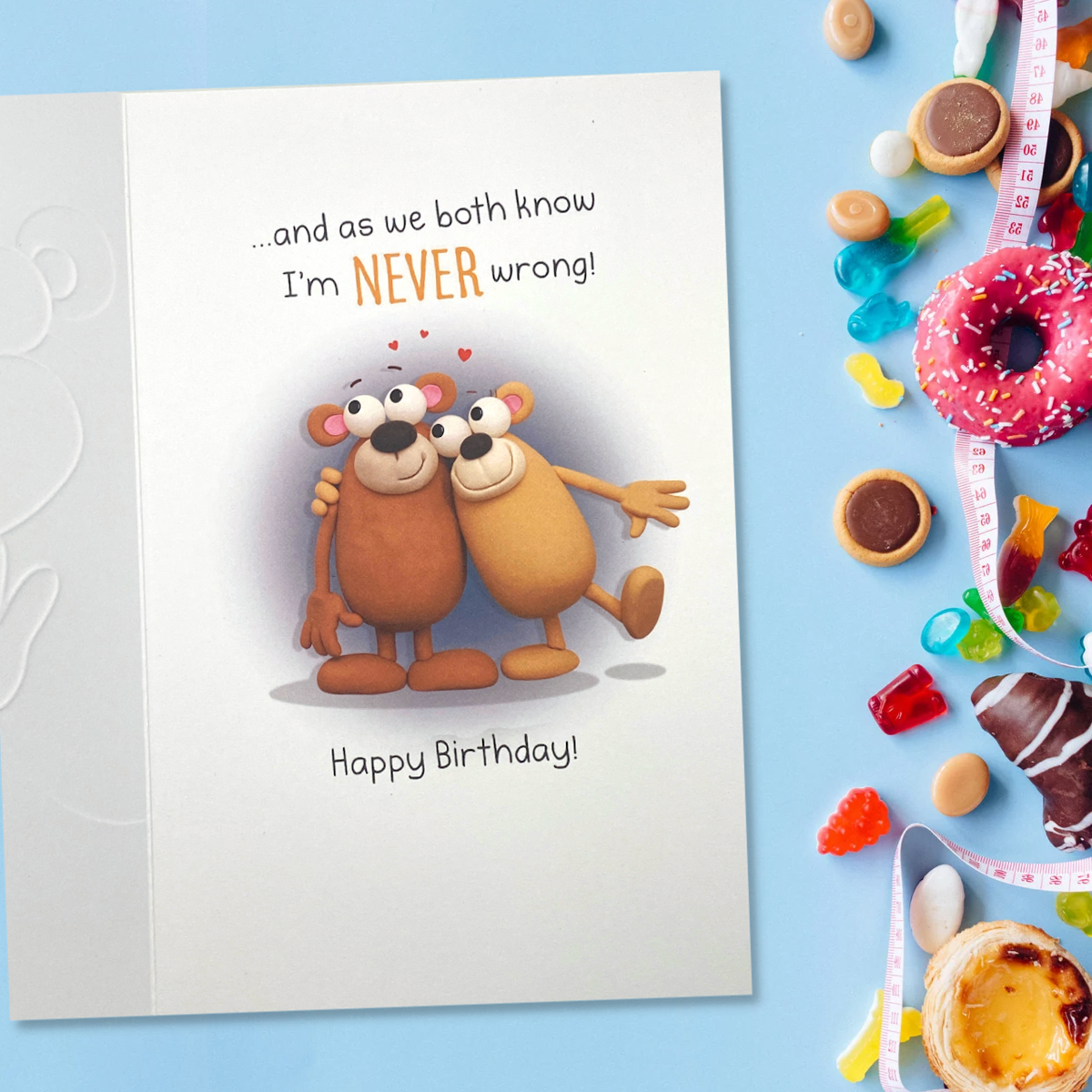 Husband Birthday -  Crackers Inside Image