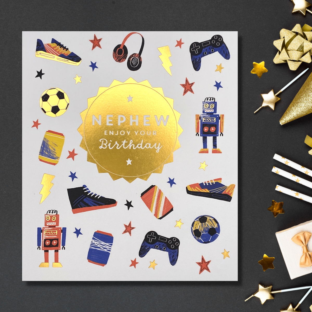 Nephew - Birthday Hobbies Front Image