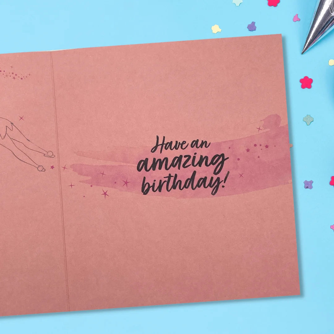 8th Birthday Card - Disney Tinkerbell