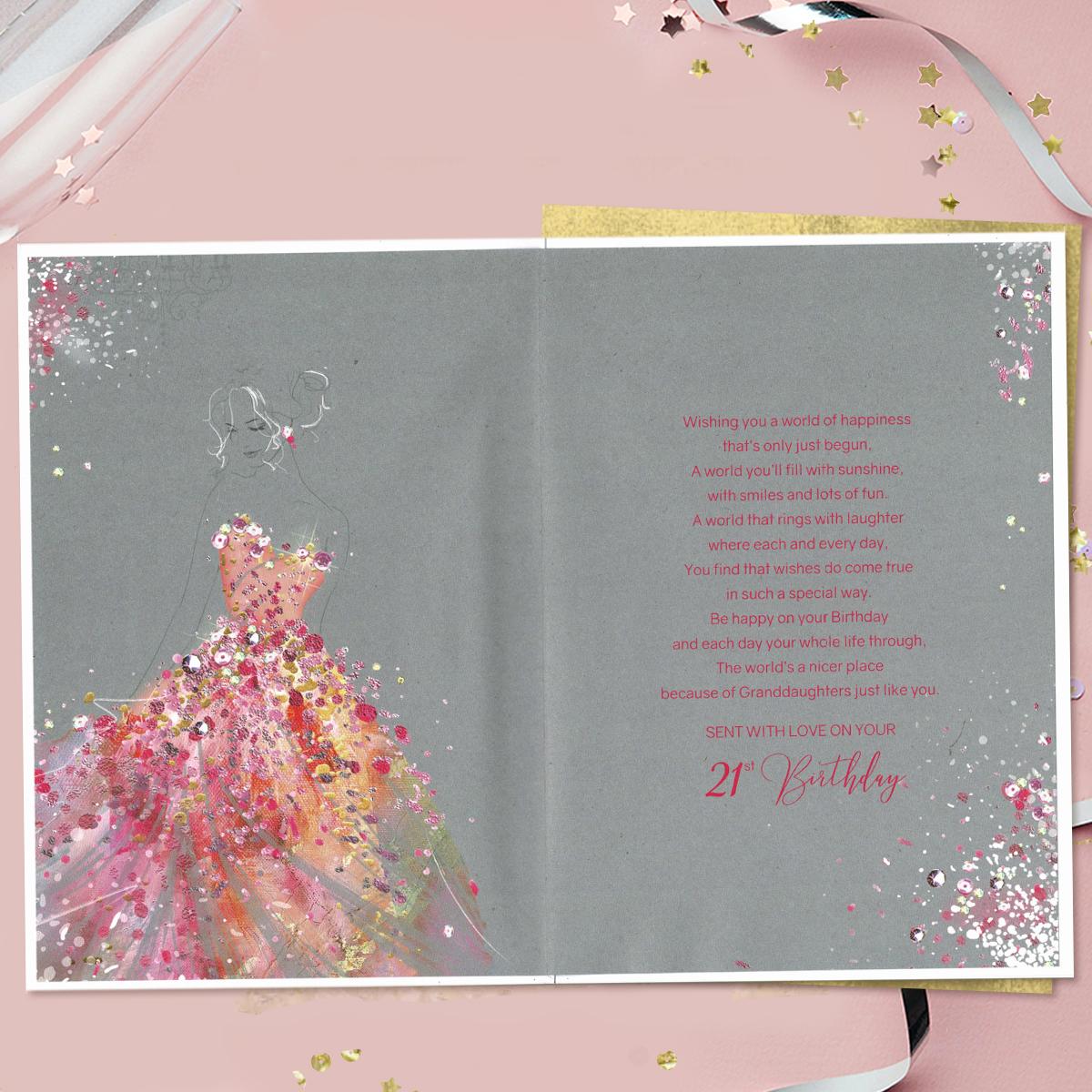 Inside with heartfelt words