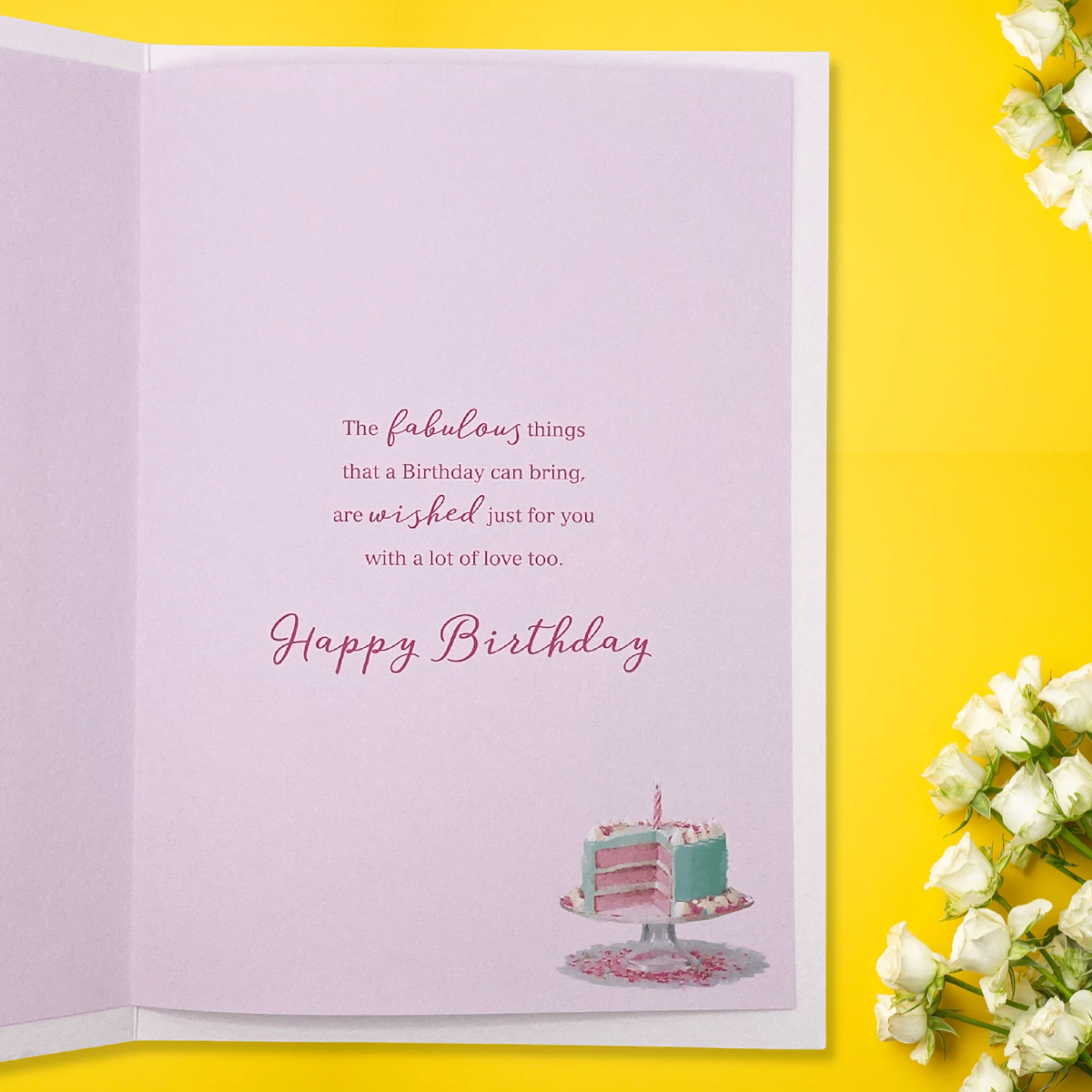 Inside Image Showing Layout And Printed Insert