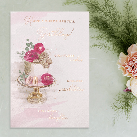 Decorated Cake Brighstone Design Shown In Full