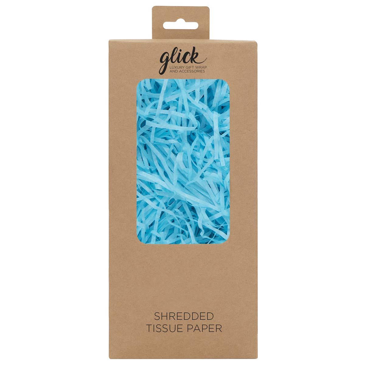 Shredded Tissue Paper - Light Blue Front Image