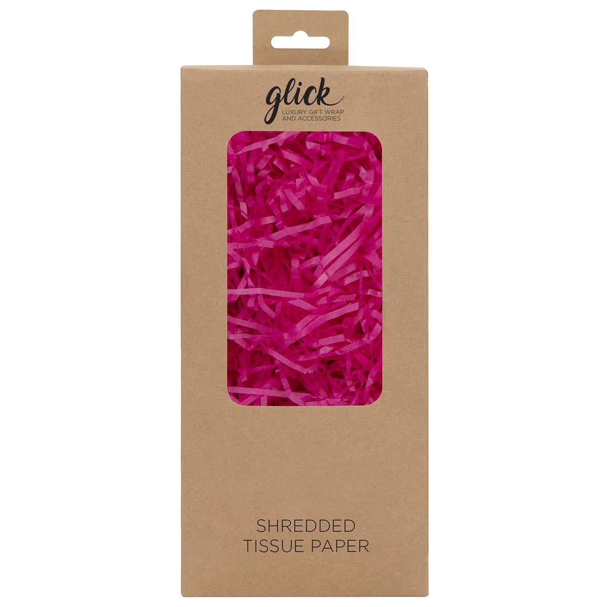 Shredded Tissue Paper - Magenta Front Image