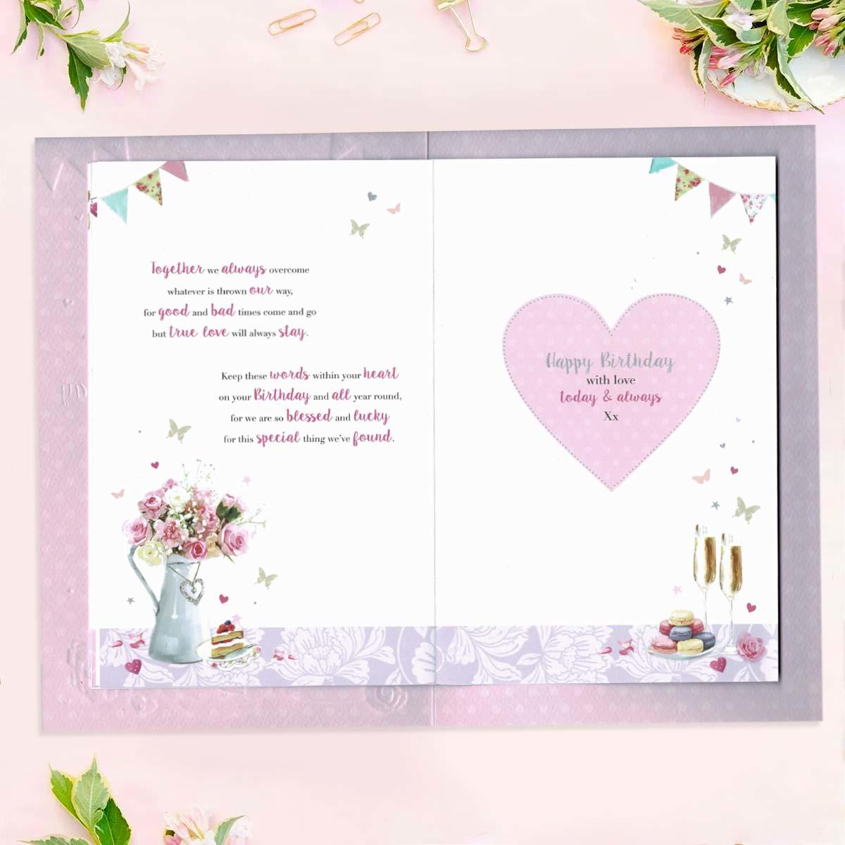 Inside with further verse