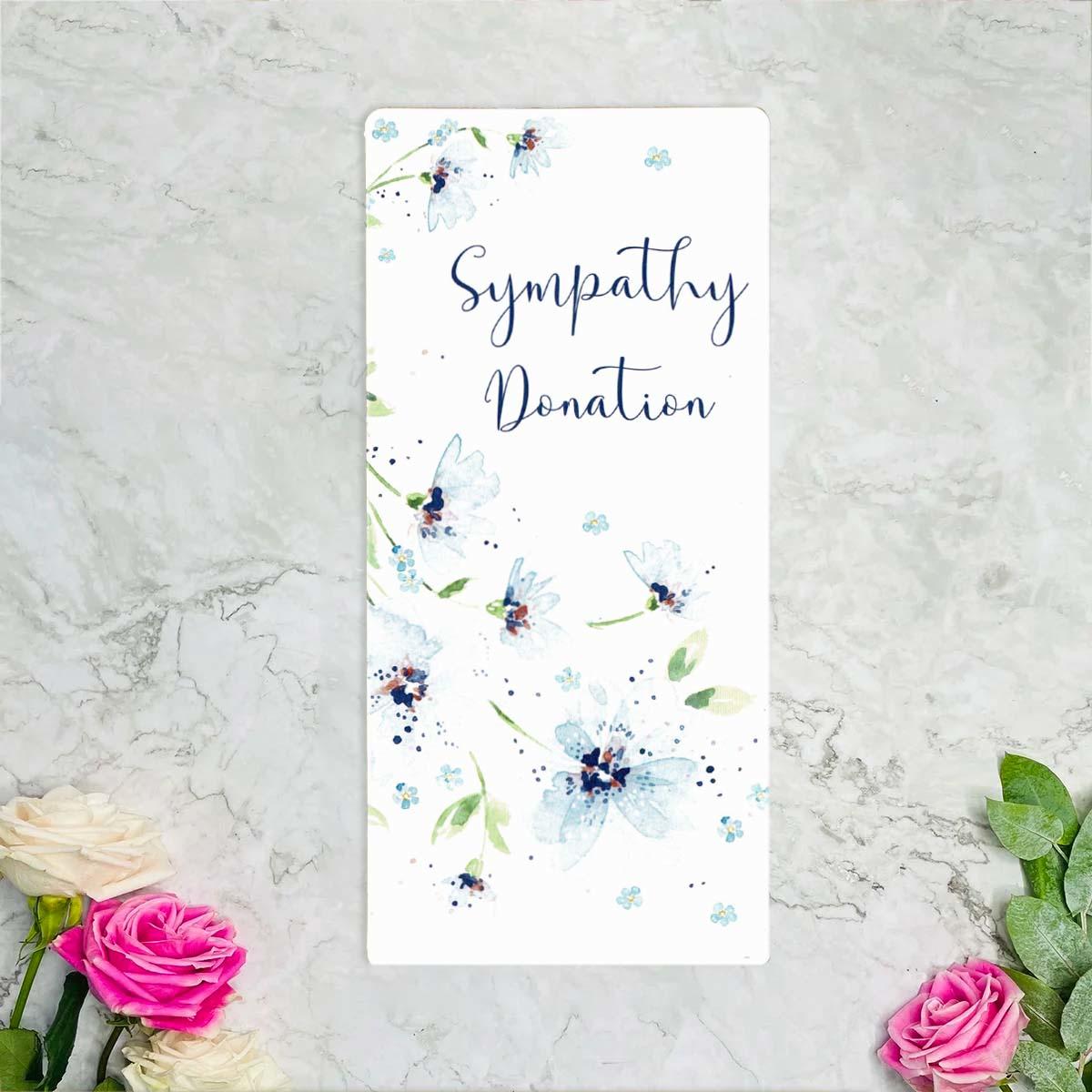 Sympathy Donation Money Wallet Front Image