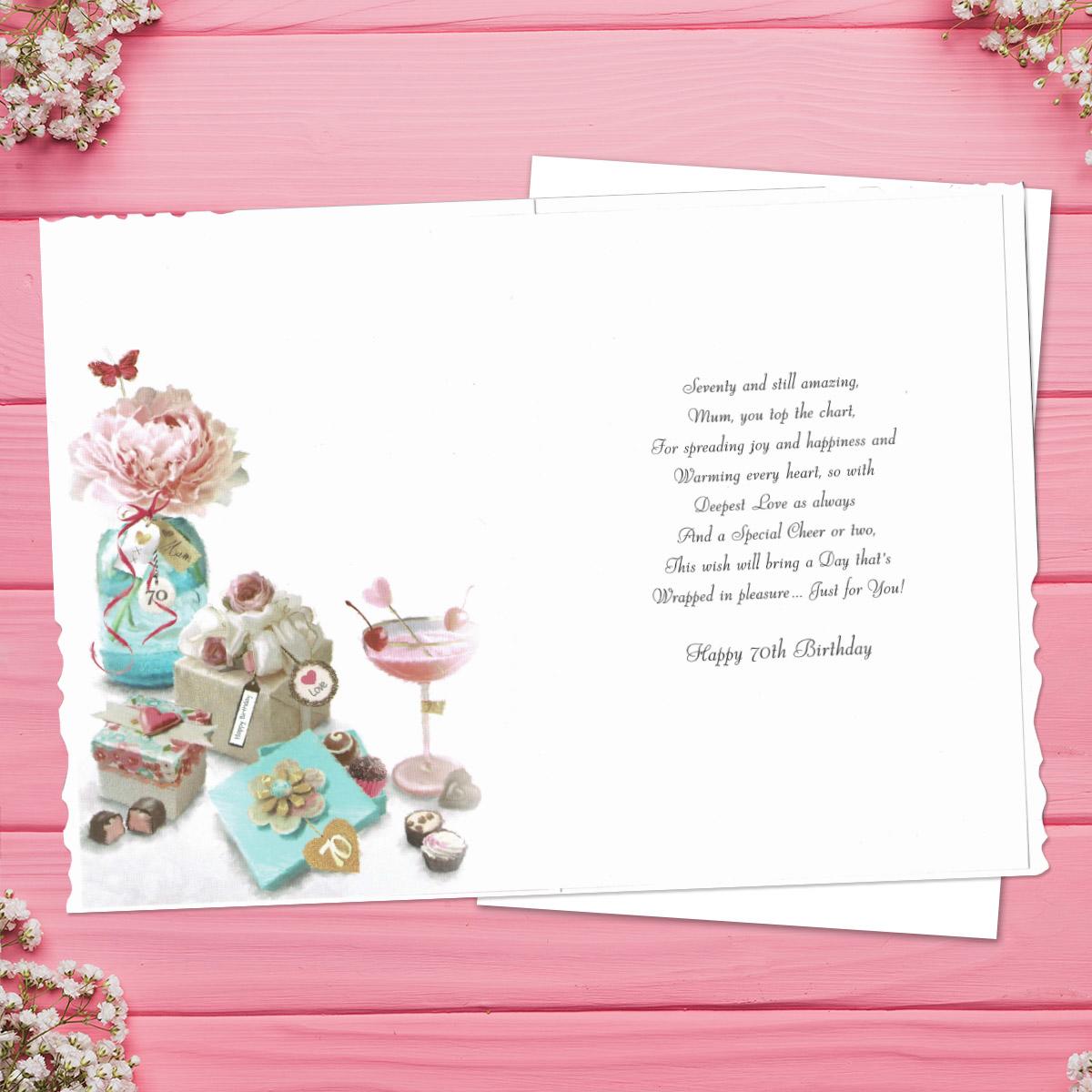 Inside with heartfelt verse
