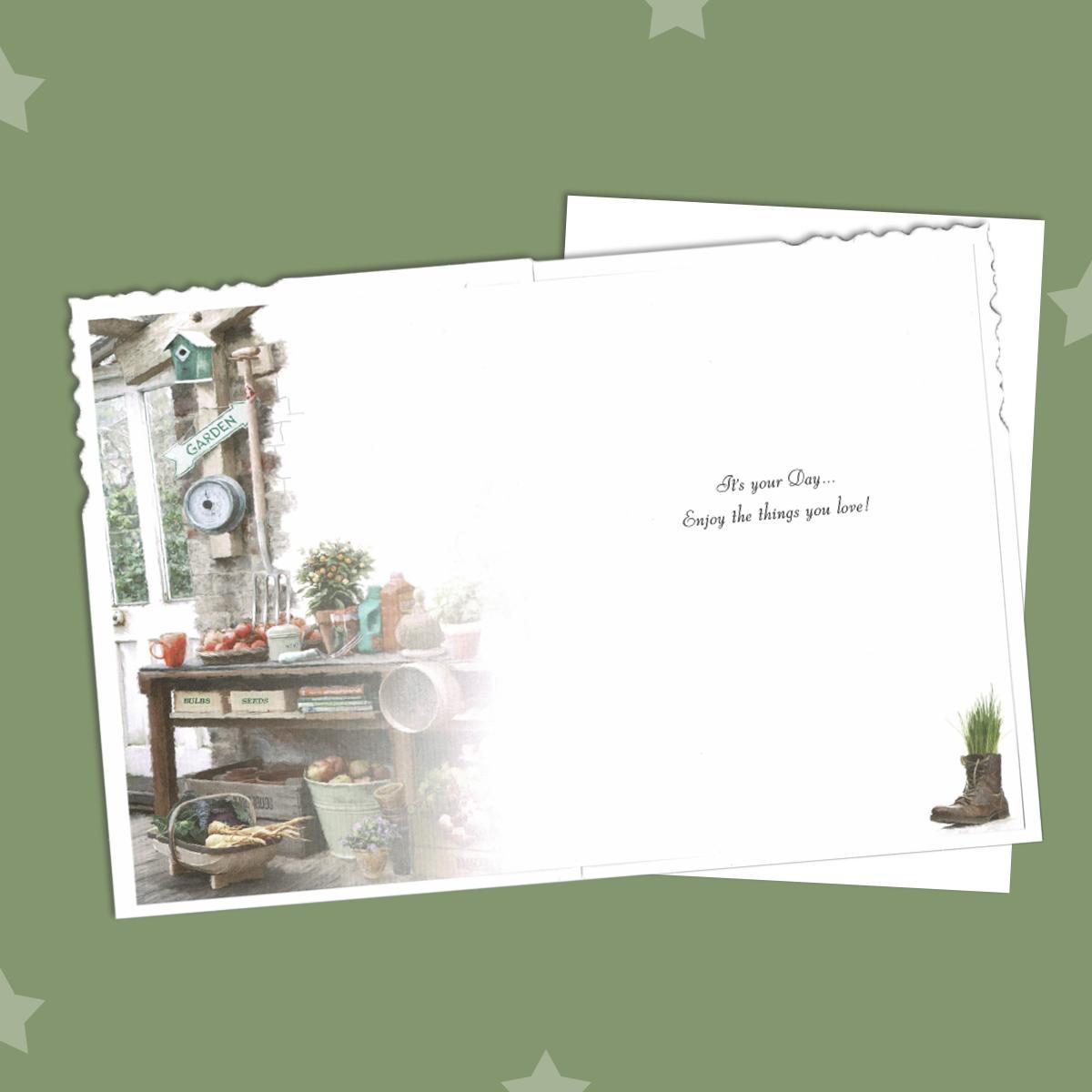 Inside with colour insert