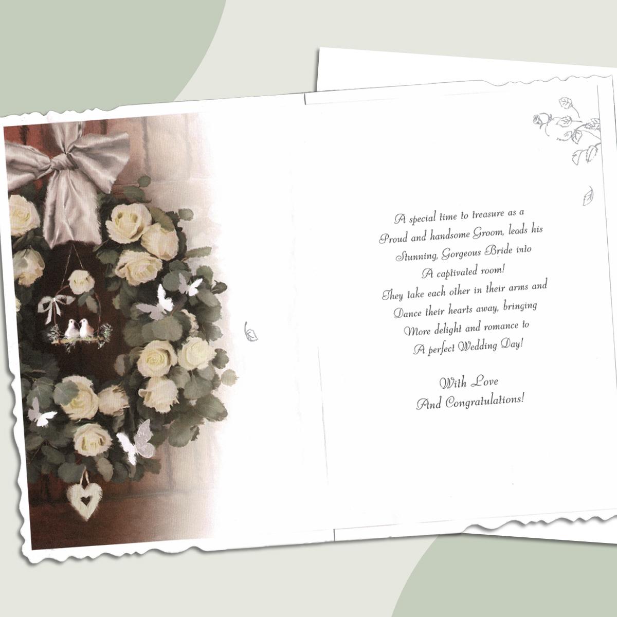 Inside Image Showing Layout And Printed Text