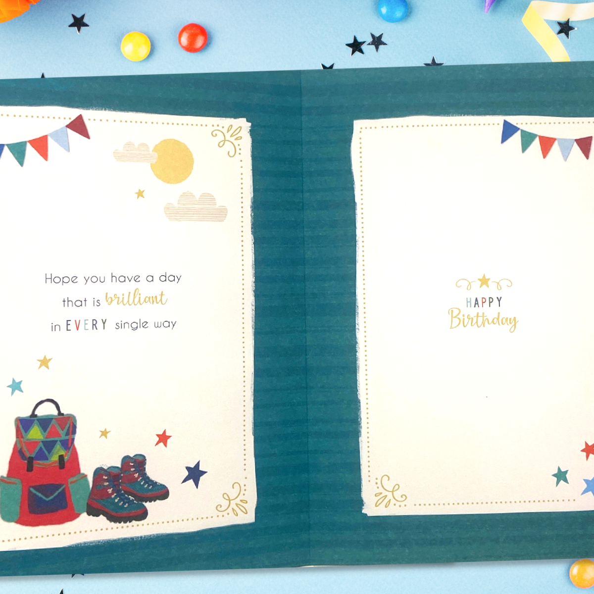 Inside Image Showing Layout And Printed Insert