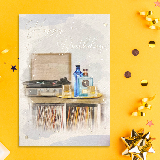 Record Player Brighstone Design Displayed In Full