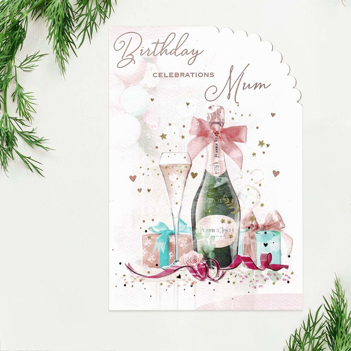 Image Showing Mum Birthday Card Displayed