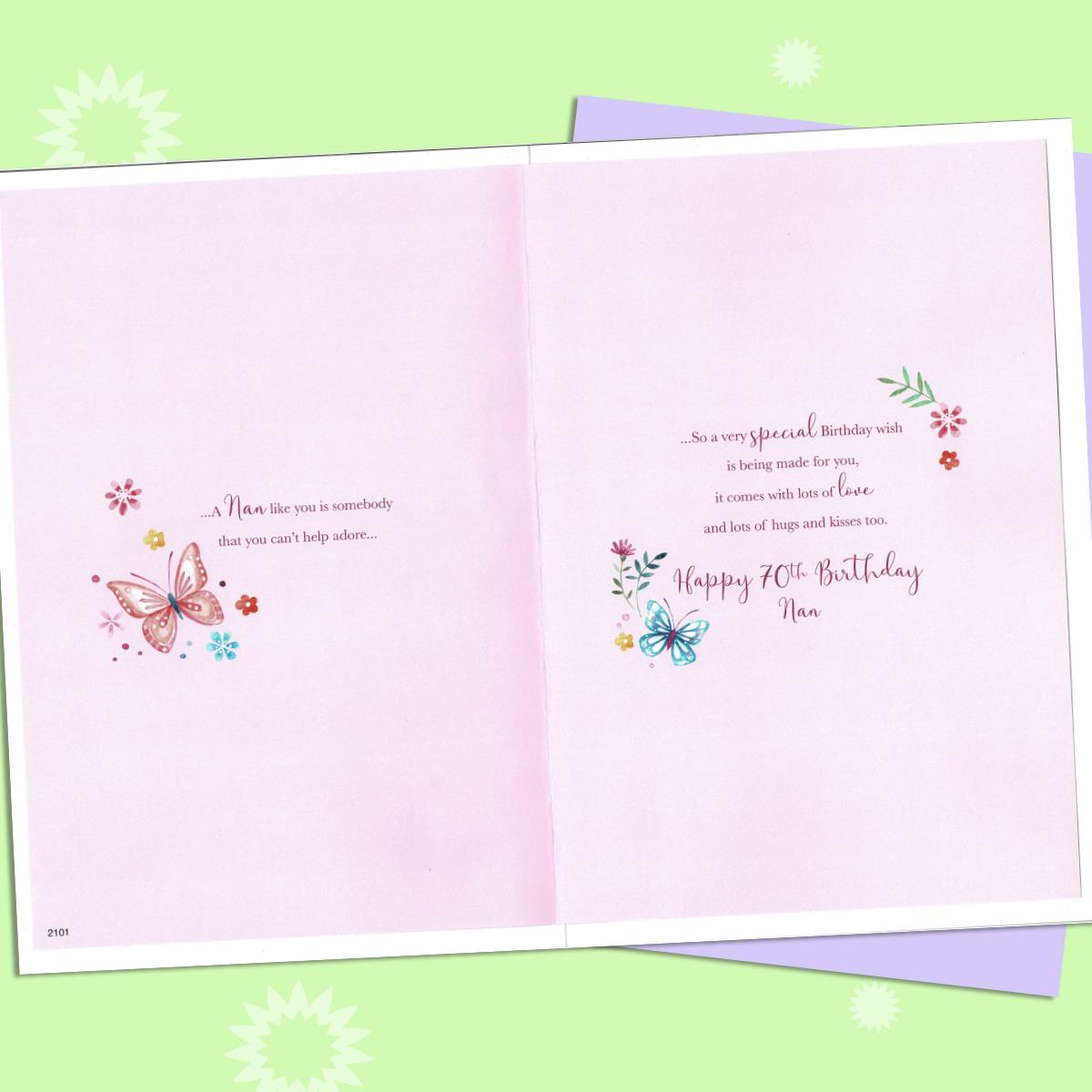 Inside Image Showing Layout And Printed Text