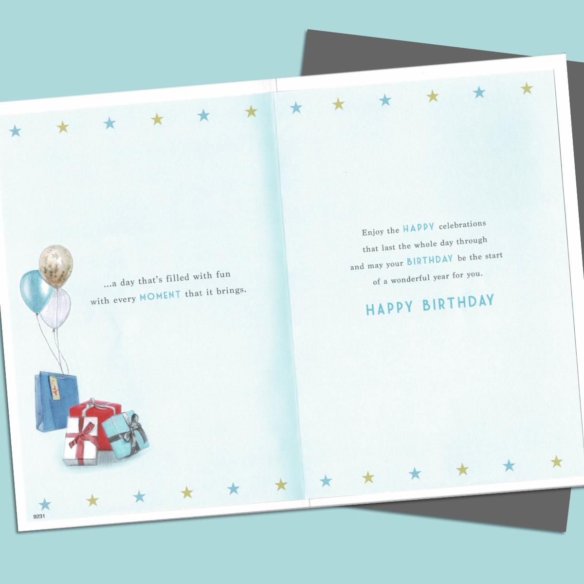 Inside Image Showing Layout And Printed Text