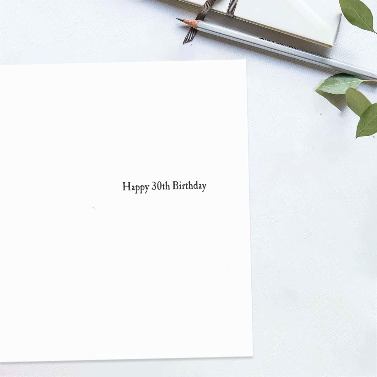 Inside with greeting