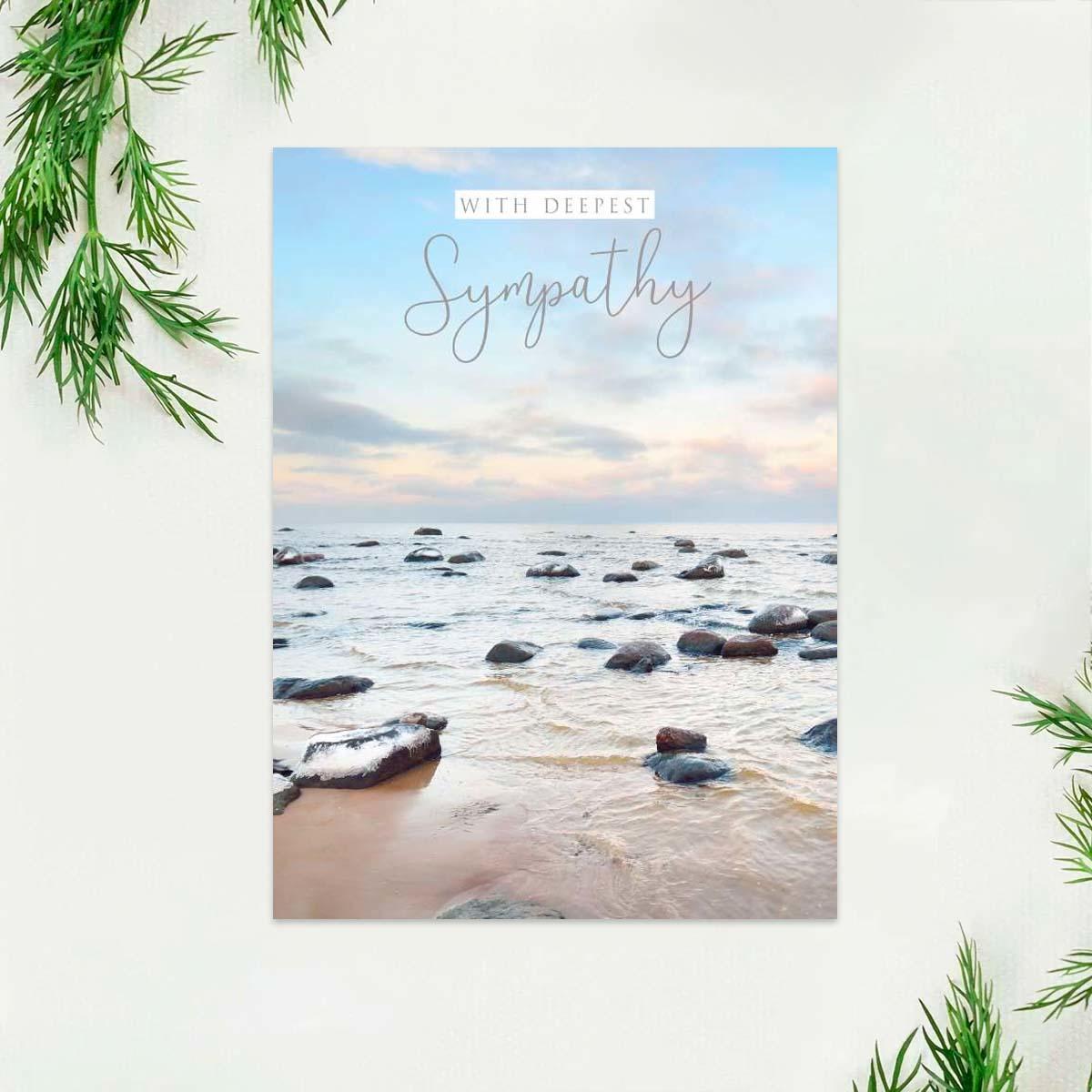 With Deepest Sympathy Card Front Image