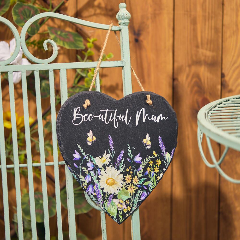 Black Slate Heart Displayed In Full Showing Layout And Design
