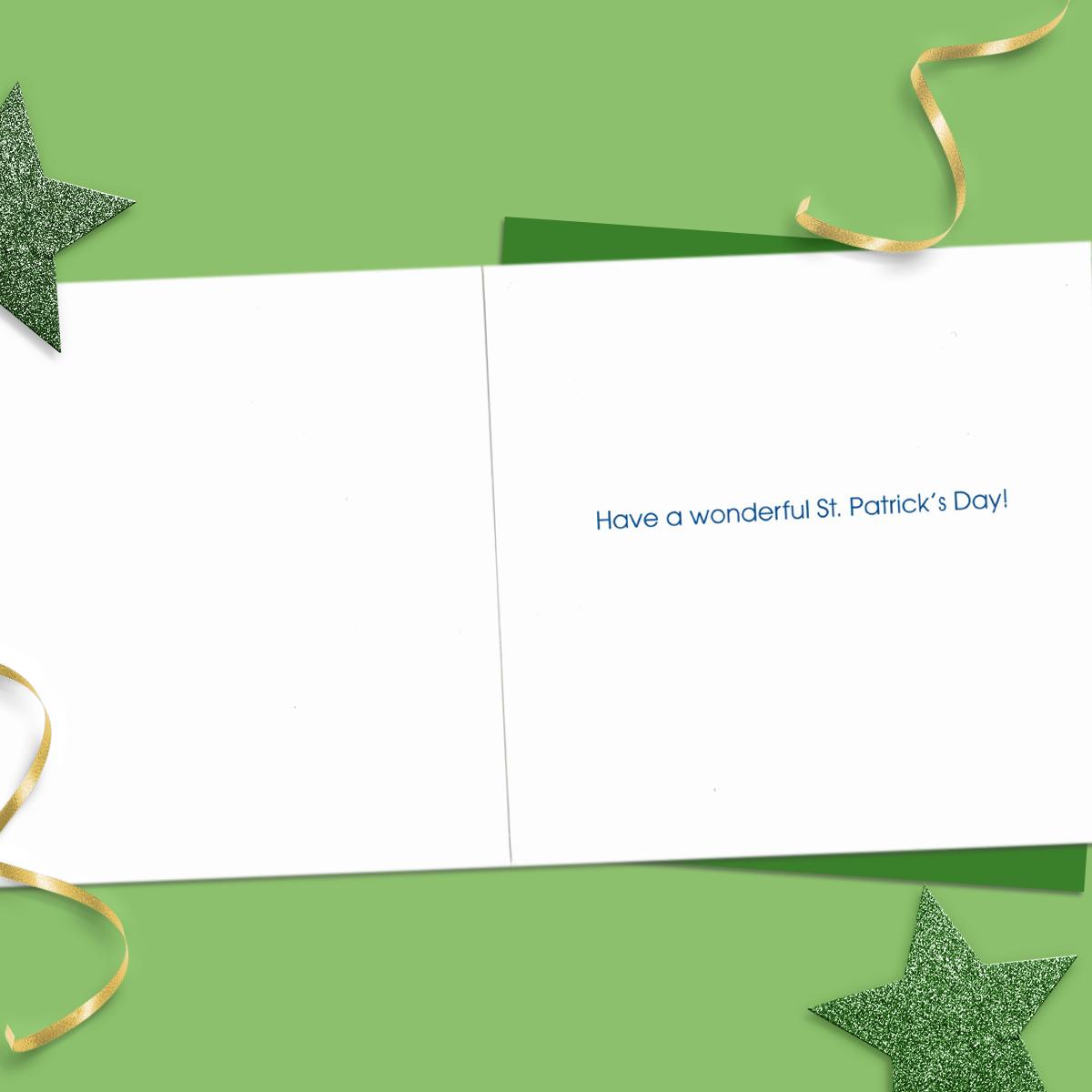 Inside With St. Patrick's Day Greeting