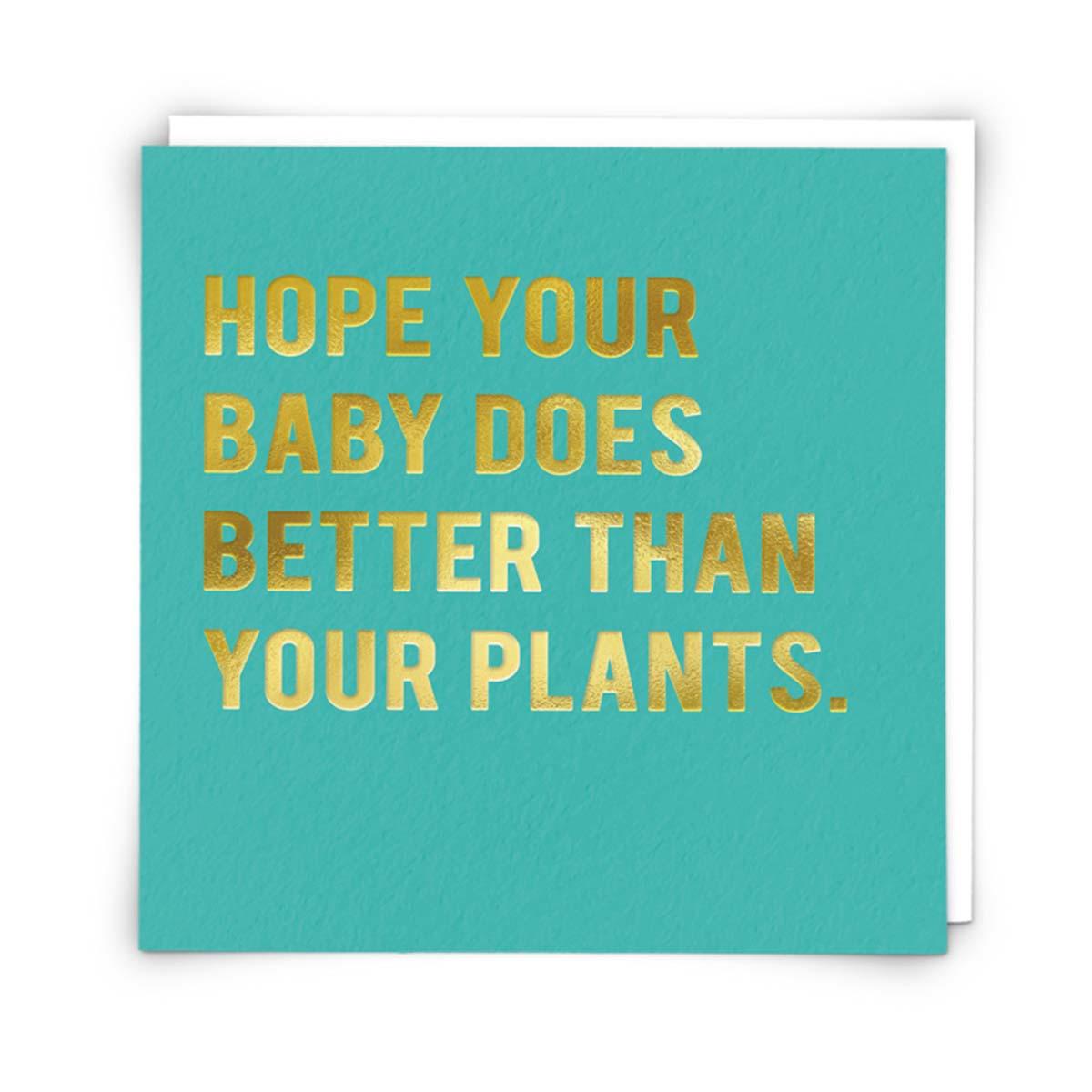 Baby Plants Card Front Image
