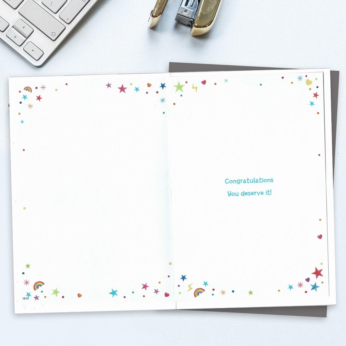 Printed Insert With Greeting