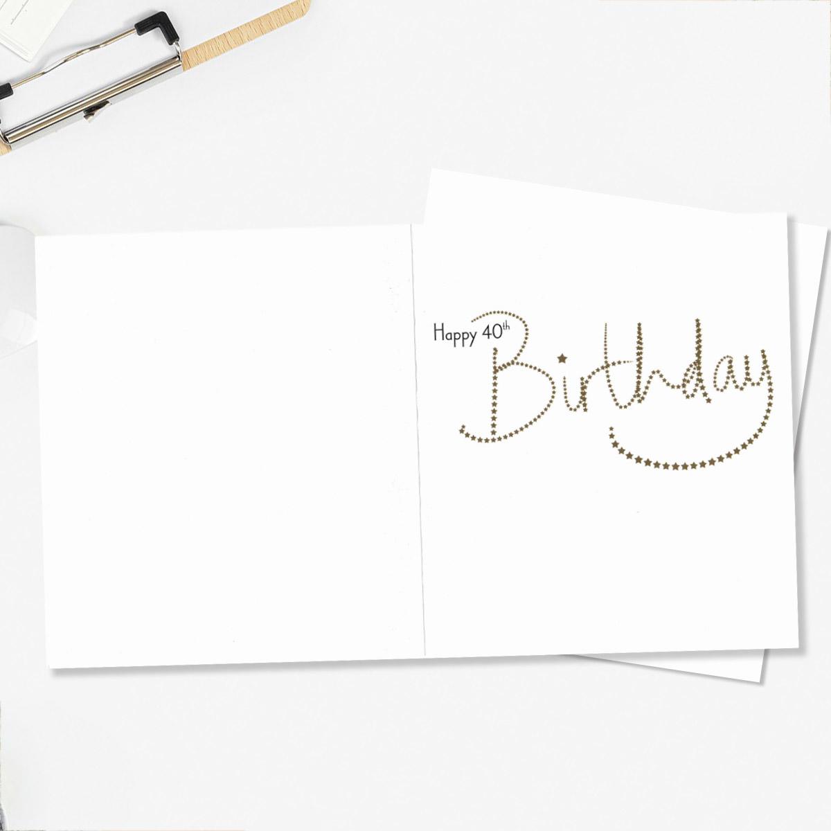 Inside with greeting