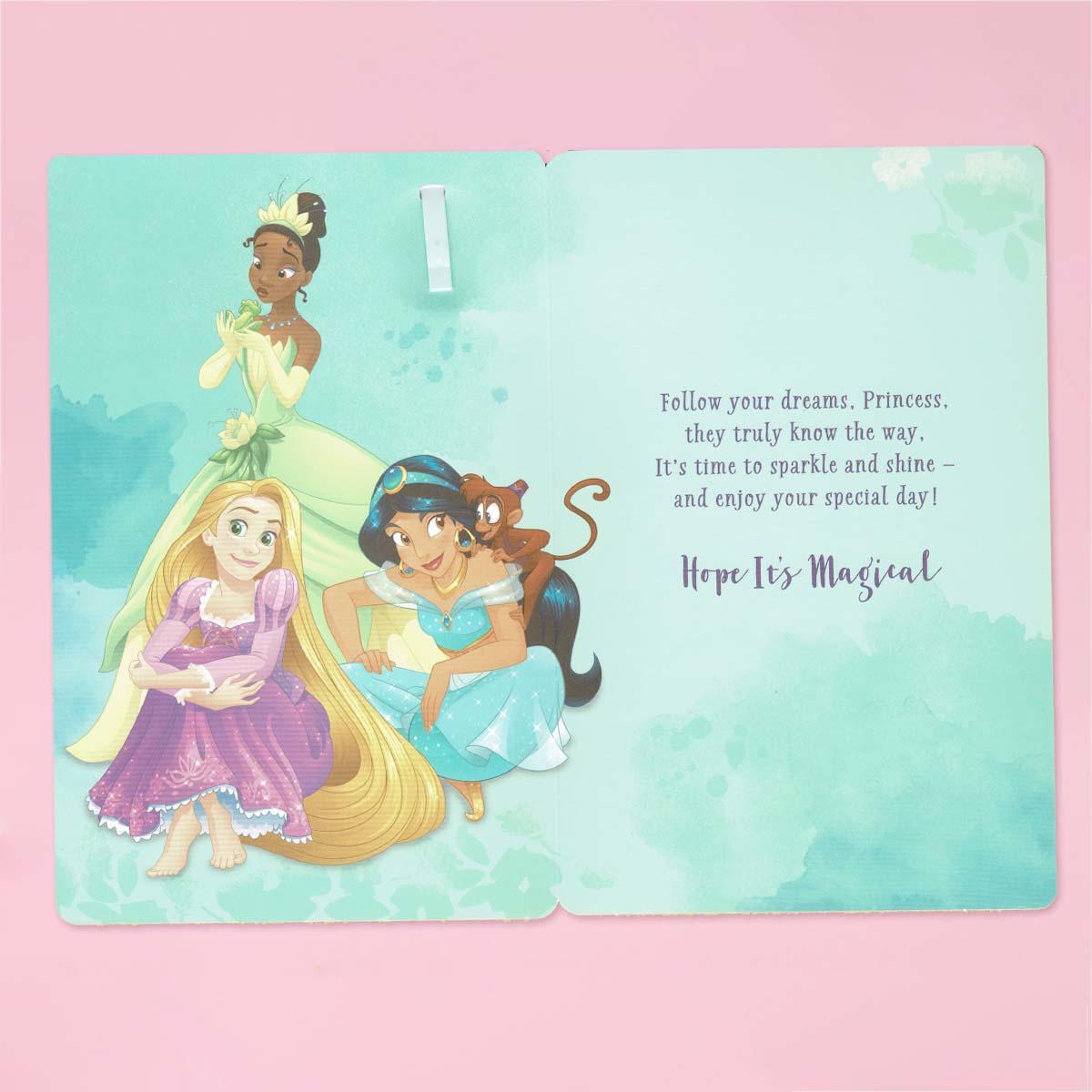 Inside with colour images and verse