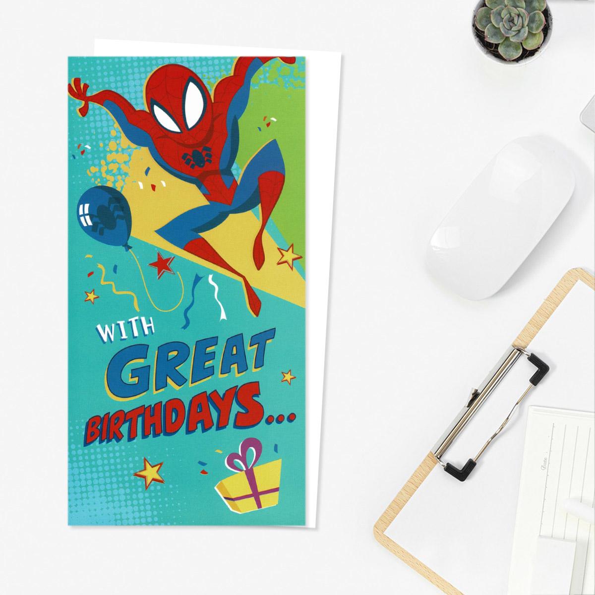 Marvel Spiderman Money Wallet Front Image