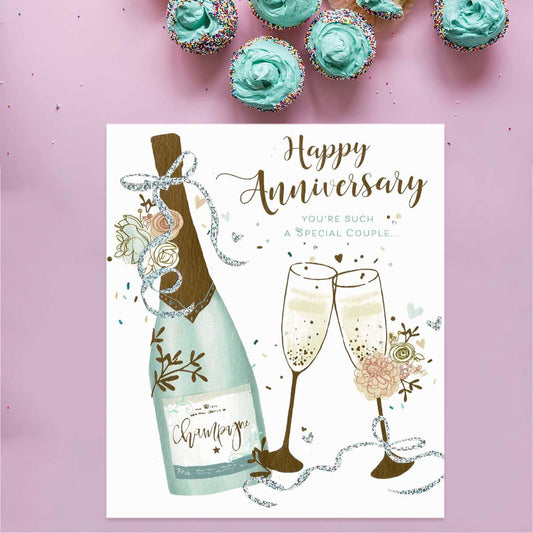 Happy Anniversary Special Couple Card Front Image