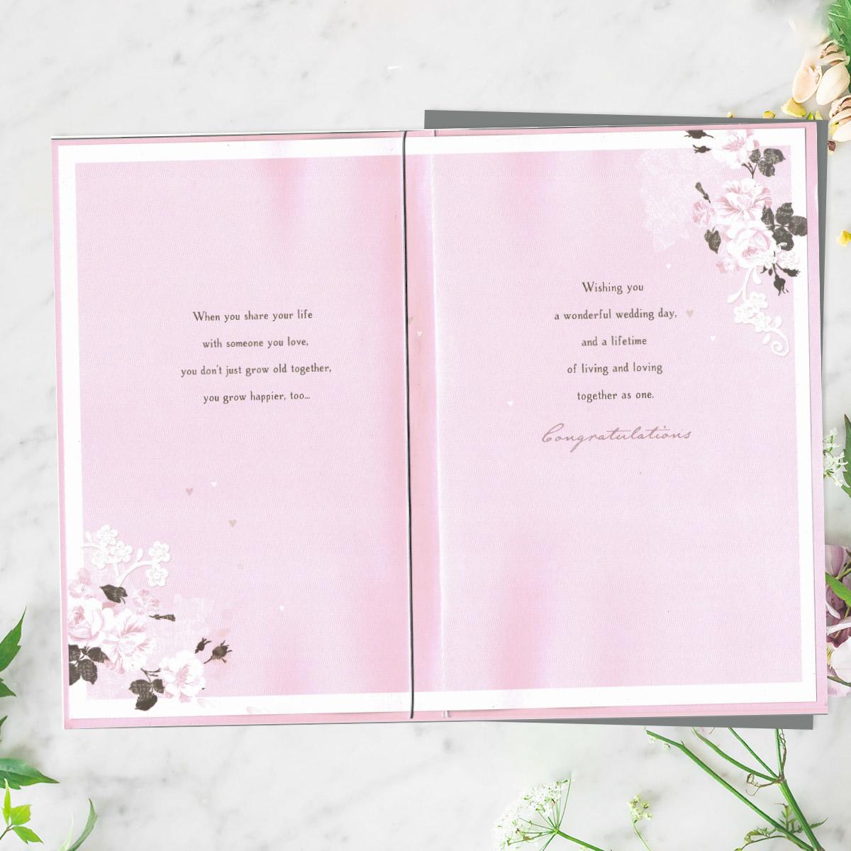 Inside with heartfelt verse