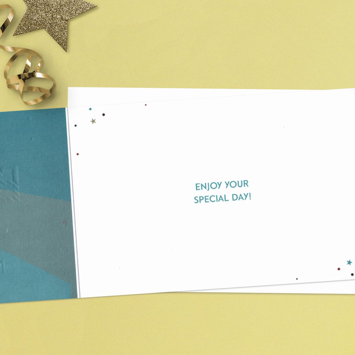 Colour Printed Inside With Simple Greeting